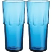 Iittala Solare drikkeglas højt 39 cl 2-pak Elektrisk blå