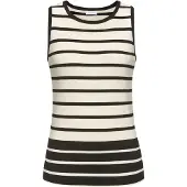 LASCANA Overdel sort / hvid