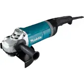 Makita GA9080X1 Kampinis šlifuoklis, 2700 W, 230 mm, 6,4kg, pasukama galinė rankena, antivibracinė šoninė rankena