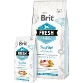 Brit Fresh Muscles & Joints Fish with pumpkin - dry dog food - 12kg