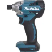 Makita DTD156Z - Slagskruetrækker - akku - 1/4 sekskant 6,35 mm - 155 N-m - uden batteri - 18 V - SOLO