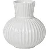 Lyngby Porcelæn Lyngby Tura vase hvid 14,5 cm