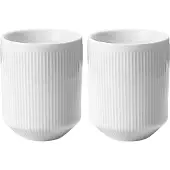 Georg Jensen Bernadotte termokrus 26 cl 2-pak Porcelæn
