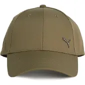 Puma Essentials Metal Cat Baseball Cap, Accessories, Olive, OSFA