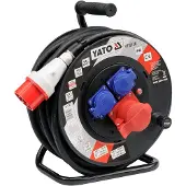YATO Power drum extension cord 25 m, 5G2.5 mm 230/400 V [YT-8120]