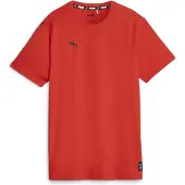 Puma Funktionsskjorte 'Hoops Team' rød / sort