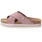 Bayton Pantoletter 'Burgos' brun / lilla