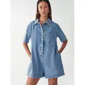 St MRLO Jumpsuit 'DENIM PLAYSUIT' blue denim