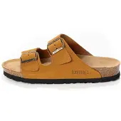 Bayton Pantoletter 'Athena' cognac / mokka