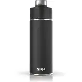 Ninja Thirsti, 700 ml, Dagligt forbrug, Fitness, Vandring, Sport, Sort, Plast, Rustfrit stål, Voksen, Mand/kvinde