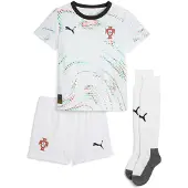 Puma Portugal 2025 Away Minikit Kids, Clothing, White/Black, 2-3Y