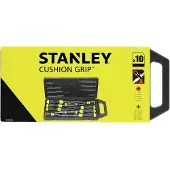 Stanley Cushion Grip - Skruetrækkersæt - 10 stykker