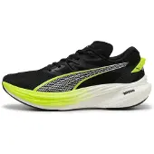 Puma Deviate NITRO 3 Running Shoes Men, Shoes, Black/Yellow Alert, 43