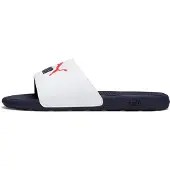 Puma Cool Cat 2.0 Sandals Youth, Shoes, White/Navy/Red, 39