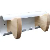 Unilux COAT-PEGS AURORA ULX WHITE BEECH 2 PEGS