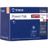 Trace Minerals Research Elektrolyt Stamina Power Pak, Tranebær - 30 pakker
