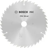 Bosch Accesorios Op Wo B 254x30-40d Rundsavsklinge Til Træ