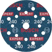Bosch Expert O780 G240 Sandpapir 125 Mm 50 Enheder