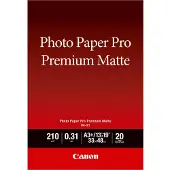 Canon Pro Premium PM-101 - Glat mat - 310 micron - Super A3/B (330 x 483 mm) - 210 g/m² - 20 ark fotopapir - for PIXMA PRO-1, PRO-10, PRO-100
