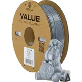 PrimaCreator PrimaValue PLA+ - 1,75mm - 1kg - Sølv 7340002119533 Modsvarer: N/A