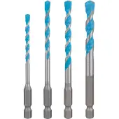 Bosch Accesorios Expert Vægbor Hex-9 4-8 Mm 4 Enheder