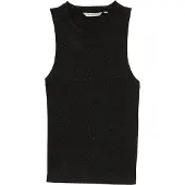 Tom Tailor Coated Rib ærmeløs T-shirt