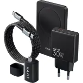 Havit Gan 30w Kit Usb-c Vægoplader