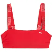 Puma Women's Bandeau Top, Clothing, Red, XS