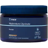 Trace Minerals Magnesiumglycinatpulver, Orange Drøm - 180g