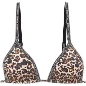 Copenhagen Studios Bikinioverdel beige / brun / mørkebrun
