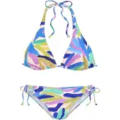 s.Oliver Bikini blå / gul / pink / hvid