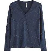 Lindex Pyjamas navy / hvid