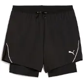 Puma ULTRAWEAVE 2-in-1 5" Running Shorts Men, Sport, Black, S