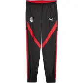 Puma Egypten Træningsbukser Pre Match Woven Africa Cup of Nations 2025 - Sort/Rød, størrelse Small