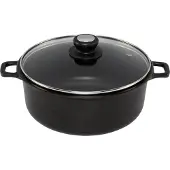 De Buyer Choc Extreme Saucepot With Glass Lid 28 Cm Induction Gryde