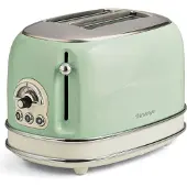 Ariete Vintage 0155 - Brødrister - 2 skive - grøn