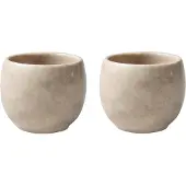 Villeroy & boch Perlemor Home æggebæger 2-pak Sand