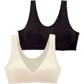 Petite fleur Amme-BH creme / sort