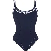 Sunflair Badedragt navy / hvid