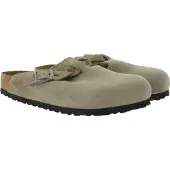 Birkenstock Pantoletter 'Boston' taupe