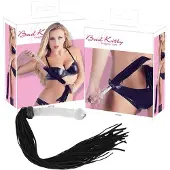 Bad Kitty Flogger med Buet Glas Håndtag