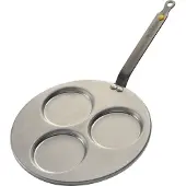 De Buyer Mineral B Element Triblinis blini pan, carbon steel, 3x10 cm