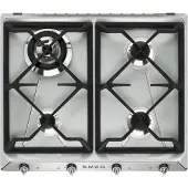Smeg Sr964xgh 60 Cm Gaskomfur 4 Blus