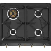 Smeg Srv864aogh 60 Cm Gaskomfur 4 Blus