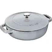 Staub Chistera sauterpande støbejern Ø24 cm Grafitgrå