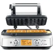 Sage SWM620BSS4EEU1 the Smart Waffle Pro - Vaffeljern - 1 kW - børstet rustfrit stål