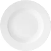 Lyngby Porcelæn Rhombe Soup Plate-23 Cm Dyb Tallerken I Glas