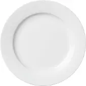 Lyngby Porcelæn Rhombe tallerken hvid Ø 23 cm