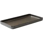 Aida Raw fad 18x34 cm Metallic brown