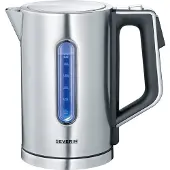 Severin WK 3418 elkedel med temperaturindstilling 1,7 L Rustfrit stål